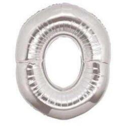 0 Rakam Folyo Balon Gümüş 75cm - Partici