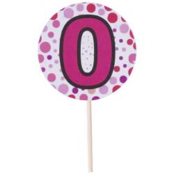 0 Yaş pembe Puantiyeli Kürdan 20'li - Partici