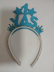 1 Yaş Mavi Eva Parti Tacı - Partici