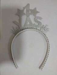 1 Yaş Gümüş Eva Parti Tacı - Partici