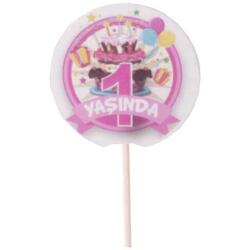 1 Yaşında Pembe Kürdan 20'li - Partici