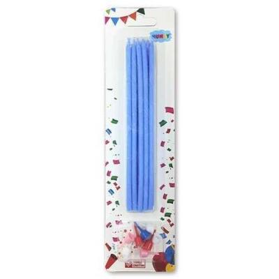 15cm Mavi Mum 10'lu - 1