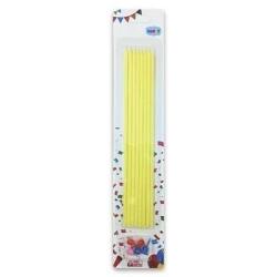 20cm Sarı Mum 7'li - Partici