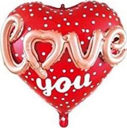 3D Kalp Love Folyo Balon 24inç - Partici