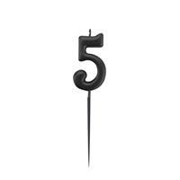 5 Rakam Mum Siyah - 1
