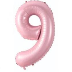 9 Rakam Folyo Balon Pembe 75cm - Partici
