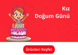Kız Doğum Günü Parti Malzemeleri