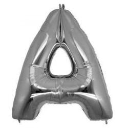 A Harf Folyo Balon Gümüş 100cm - Partici