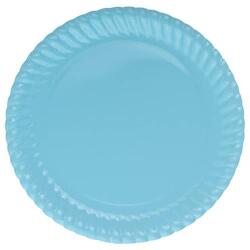 Açık Mavi Karton Tabak 8'li - Partici