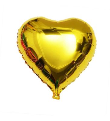 Altın Kalp Folyo Balon 60cm - 1
