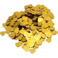 Altın Kalp Masa Konfeti - Partici