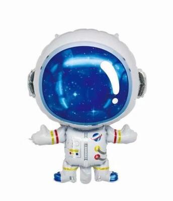 Astronot Temalı Folyo Balon 60cm - 1