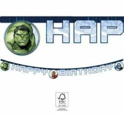 Avengers Happy Birthday Harf Banner - Partici