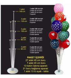 Ayaklı Balon Standı 13'lü - 2