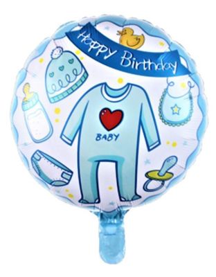 Baby Mavi Folyo Balon 18 inç - 1