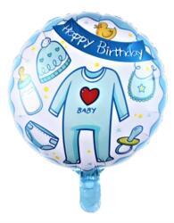 Baby Mavi Folyo Balon 18 inç - Partici
