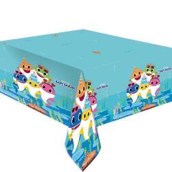 Baby Shark Plastik Masa Örtüsü 120x180 - Partici