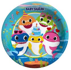 Baby Shark Karton Tabak 8'li - Partici