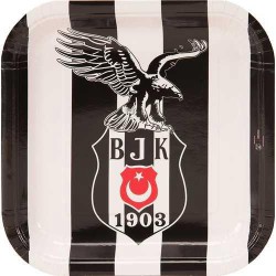 Beşiktaş Kare Tabak 8'li - 