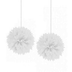 Beyaz Ponpon Süs 2'li - Partici