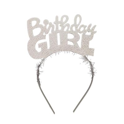 Birthday Girl Gümüş Taç - 1
