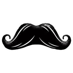 Bıyık Folyo Balon 95x40cm - Partici