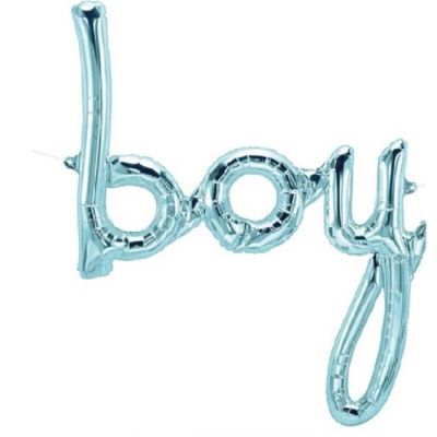 Boy Folyo Balon Mavi 55x89cm - 1