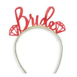 Tektaş Bride Eva Taç Kırmızı - Partici