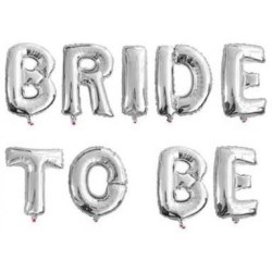 Bride To Be Gümüş Folyo Balon Seti - 