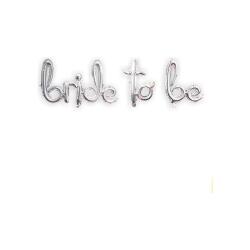 Bride To Be Folyo Balon Gümüş 108x45cm - Partici