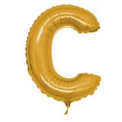 C Harf Folyo Balon Altın 100cm - Partici