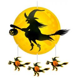 Cadılar Bayramı (Halloween) Cadı Figürlü Sarkıt Süs - Partici
