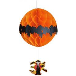 Cadılar Bayramı (Halloween) Dracula Figürlü Petek Süs - Partici