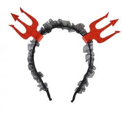 Cadılar Bayramı (Halloween) Şeytan Çatallı Taç - Partici