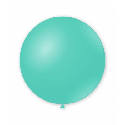 Turkuaz Mavi Pastel Balon 18'' - 1