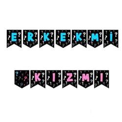 Cinsiyet Belirleme Zikzak Banner - Partici