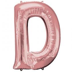 D Harf Folyo Balon Rose Gold 100cm - Partici