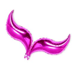 Deniz Kızı Kuyruk Folyo Balon Fuşya - Partici