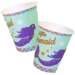 Deniz Kızı Karton Bardak 8'li - Partici