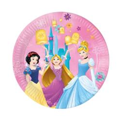 Disney Princess Temalı Karton Tabak 8'li - Partici