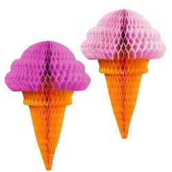 Dondurma Petek Süs Pembe 2li - 