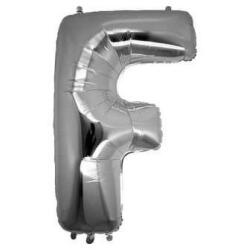 F Harf Folyo Balon Gümüş 100cm - Partici