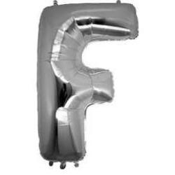 F Harf Folyo Balon Gümüş 40cm - Partici