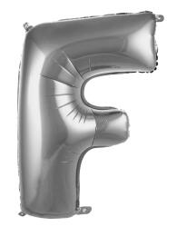 F Harf Folyo Balon Gümüş 75cm - Partici