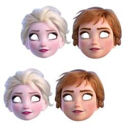 Frozen 2 Elsa Anna Kağıt Maske 6'lı - Partici