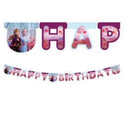 Frozen 2 Happy Birthday Harf Banner - Partici