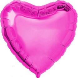 Fuşya Kalp Folyo Balon 100cm - Partici