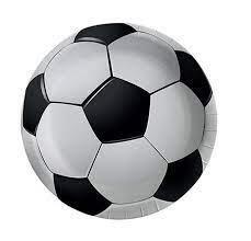 Futbol Partisi Karton Tabak 8'li - Partici