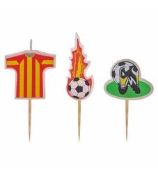 Galatasaray Temalı Mum Seti 3'lü - Partici