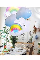 Gökkuşağı Bulut Folyo Balon 60cm - 2